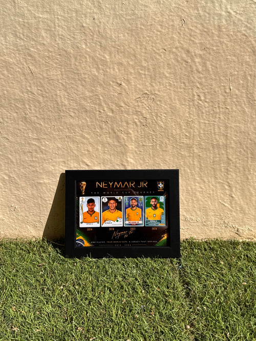 Neymar Jr. “The World Cup Journey” framed print 13x18